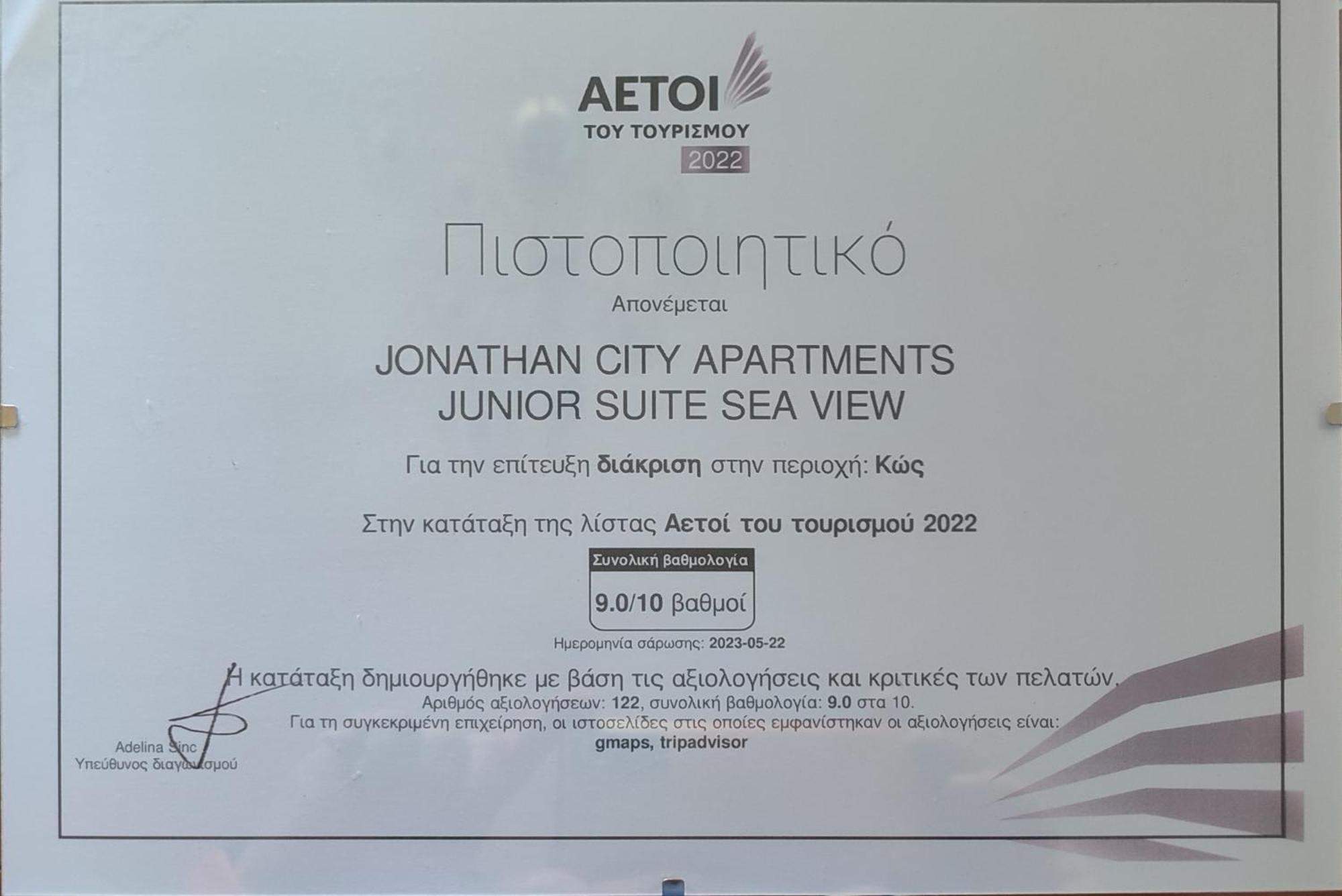 Jonathan City Apartment Kos Town Exterior photo